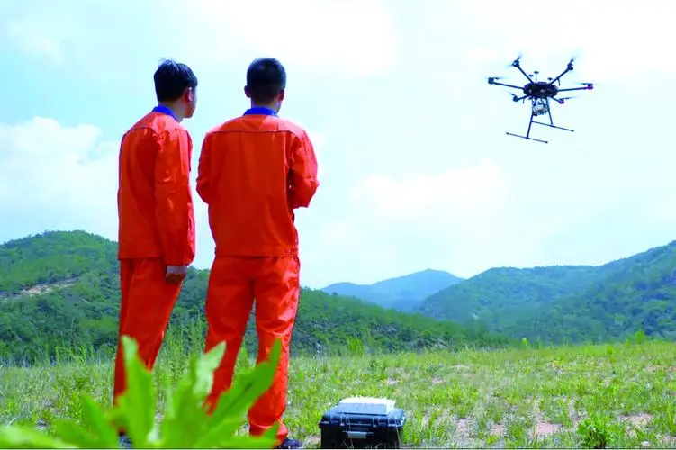 长倘口镇无人机倾斜摄影巡检拍摄